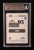 Pedri Signed 2020-21 Merlin Heritage 95 UCL #10 RC (BGS) Rookie Card | Beckett Witnessed by Price Is Right Miami
