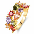 Peermont Lab-Created Multi Gemstone Ring - Assorted Sizes by DailySale