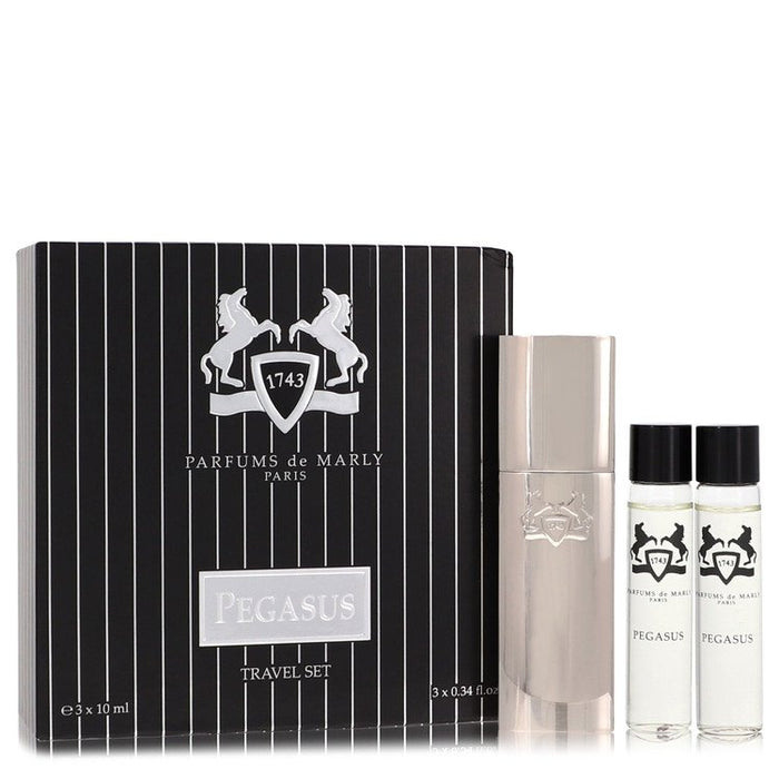 Pegasus by Parfums de Marly Three Eau De Parfum Refills 3 x .34 oz for Men by Avera Group