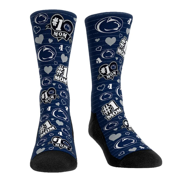 Penn State Nittany Lions - #1 Mom by Rock 'Em Socks