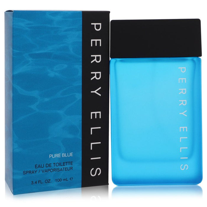 Perry Ellis Pure Blue by Perry Ellis Eau De Toilette Spray 3.4 oz for Men by Avera Group