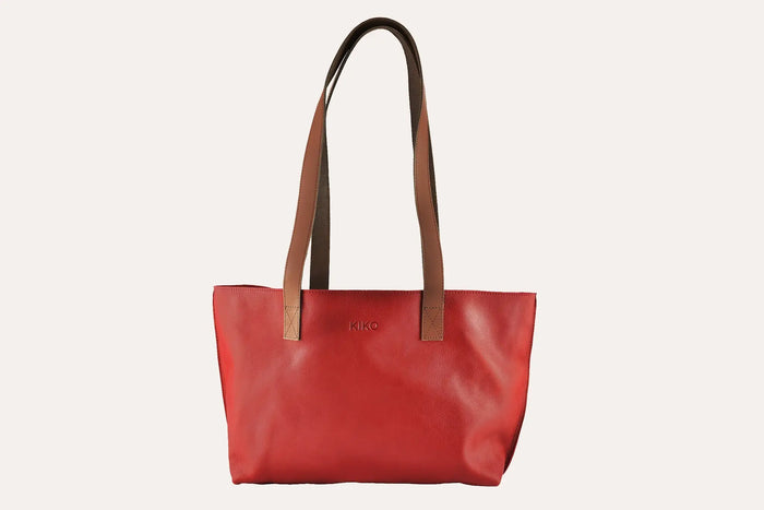 Perfect Tote Red by Kiko Leather