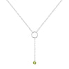Peridot Drop Necklace