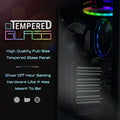 Periphio Centaur Prebuilt RGB Gaming Computer 16GB DDR4 RAM 500GB NVMe M.2 SSD + 1TB HDD (Refurbished) by DailySale