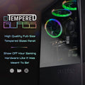 Periphio Ghoul Prebuilt Gaming PC Computer Tower 16GB RAM 120GB SSD + 500GB HDD (Refurbished) by DailySale