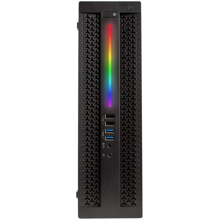Periphio Iris Gaming PC Desktop Computer with RGB Lighting (Refurbished) by DailySale