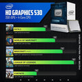 Periphio Reaper Gaming PC Computer 16GB DDR4 RAM 240GB SSD + 1TB HDD (Refurbished) by DailySale