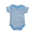 lap bodysuit | periwinkle colorblock by Finn + Emma