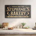 Personalized Bakery Sign by Tailored Canvases