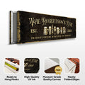 Personalized Bar Sign III by Tailored Canvases