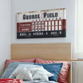 Personalized Baseball Scoreboard Sign by Tailored Canvases