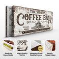Personalized Coffee Bar Sign III by Tailored Canvases