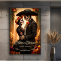 Personalized Eternal Love Halloween Sign by Tailored Canvases