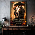 Personalized Eternal Love Halloween Sign by Tailored Canvases