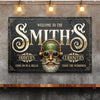 Personalized Family Steampunk Sign