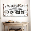 Personalized Farmhouse Sign III by Tailored Canvases