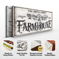 Personalized Farmhouse Sign IV by Tailored Canvases