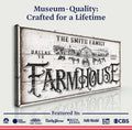 Personalized Farmhouse Sign IV by Tailored Canvases