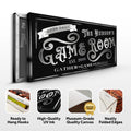 Personalized Game Room Sign II by Tailored Canvases