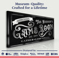Personalized Game Room Sign II by Tailored Canvases