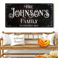 Personalized Gothic Sign by Tailored Canvases