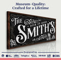Personalized Gothic Sign II by Tailored Canvases