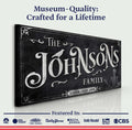 Personalized Gothic Sign III by Tailored Canvases