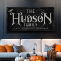 Personalized Gothic Sign IV by Tailored Canvases