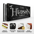 Personalized Gothic Sign IV by Tailored Canvases