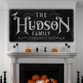Personalized Gothic Sign IV by Tailored Canvases
