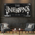 Personalized Gothic Sign V by Tailored Canvases
