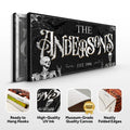 Personalized Gothic Sign V by Tailored Canvases