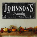 Personalized Gothic Sign V by Tailored Canvases