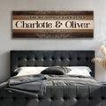 Personalized Happily Ever After Couple Sign IV by Tailored Canvases