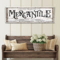 Personalized Mercantile Sign by Tailored Canvases