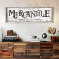 Personalized Mercantile Sign by Tailored Canvases