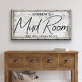 Personalized Mud Room Sign II by Tailored Canvases