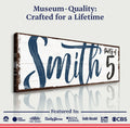Personalized Party of Family Sign by Tailored Canvases