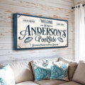 Personalized Pool Party Sign by Tailored Canvases
