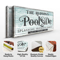 Personalized Poolside Sign by Tailored Canvases