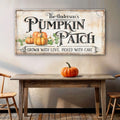 Personalized Pumpkin Patch Sign III by Tailored Canvases