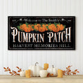Personalized Pumpkin Patch Sign IX by Tailored Canvases