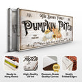 Personalized Pumpkin Patch Sign V by Tailored Canvases