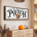 Personalized Pumpkin Patch Sign VIII by Tailored Canvases