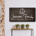 Personalized Rustic Family Sign by Tailored Canvases