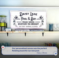 Personalized Rustic Pool And Bar Sign III by Tailored Canvases