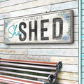 Personalized She Shed Sign XI by Tailored Canvases