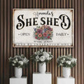 Personalized She Shed Sign XIII by Tailored Canvases