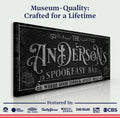 Personalized Spookeasy Bar Sign by Tailored Canvases
