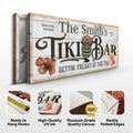Personalized Tiki Bar Sign by Tailored Canvases